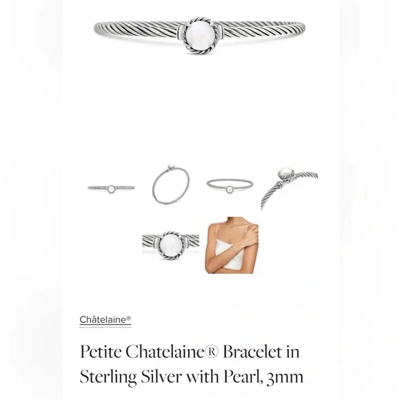 David Yurman Petite Chatelaine bracelet - Picture 5 of 6